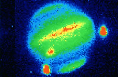 Cometa Shoemaker-Levy, 1994. Impacto con Júpiter el 20 de julio de 1994. Visto desde Ciudad del Cabo, Sudáfrica. Fotografía de la NASA. de National Aeronautics and Space Administration National Aeronautics and Space Administration